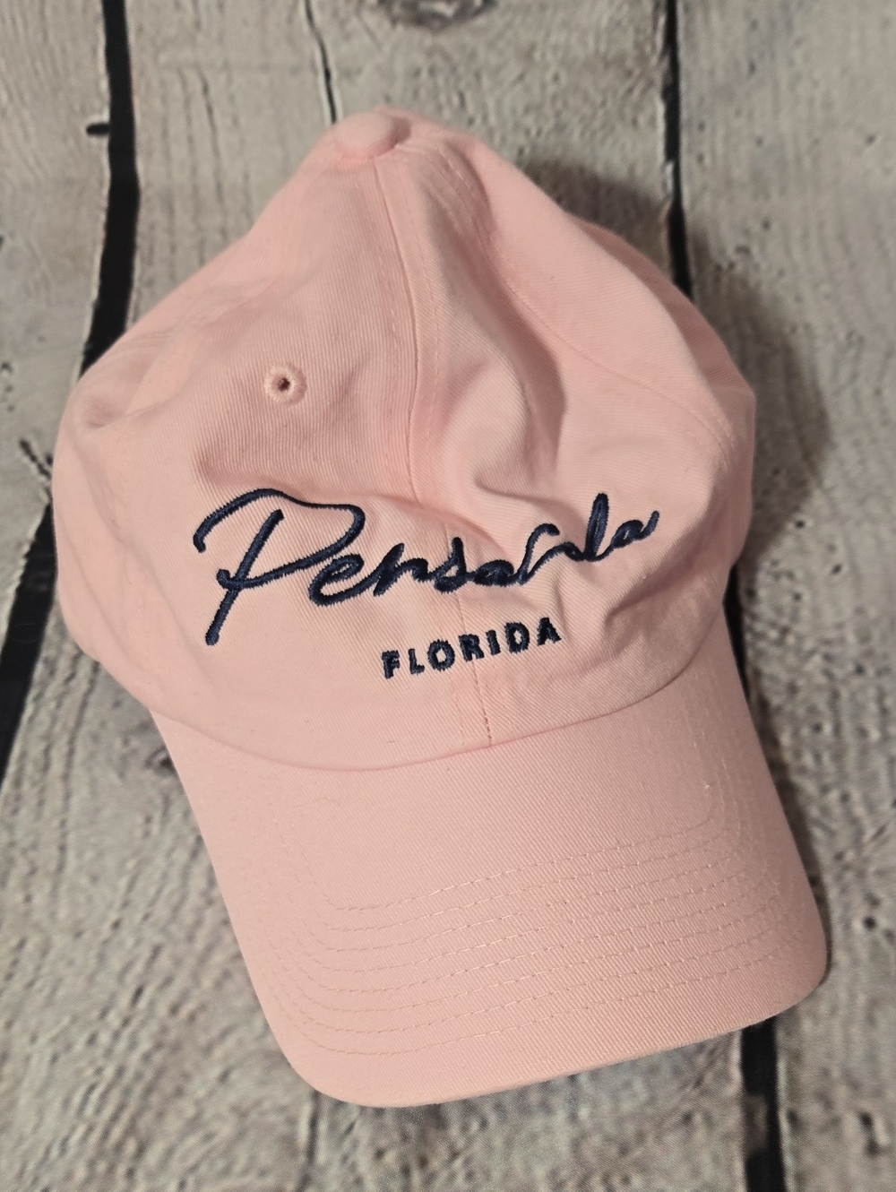 Fahrenheit Pink Baseball Cap with Black Label